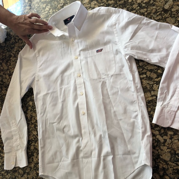 Vineyard Vines Other - White Mens Vineyard Vines Slim Fit Tucker Shirt